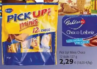 Colruyt Pick Up! Minis choco 127g aanbieding