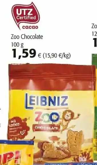 Leibniz Zoo Chocolate 100g