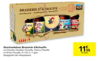 Carrefour Brasserie a'Achouffe Geschenkdoos aanbieding