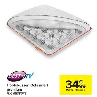 Carrefour Hoofdkussen Octasmart premium aanbieding