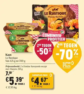 Le Rustique kaas 125-700g