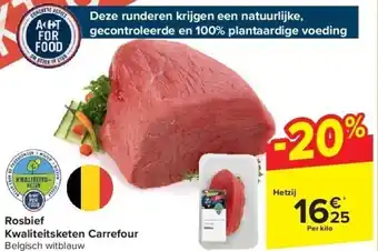 Carrefour Rosbief Kwaliteitsketen Carrefour aanbieding