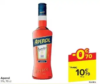 Carrefour Aperol aanbieding