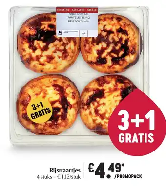 Rijsttaartjes 4st