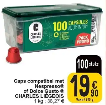 Cora Caps compatibel met Nespresso aanbieding