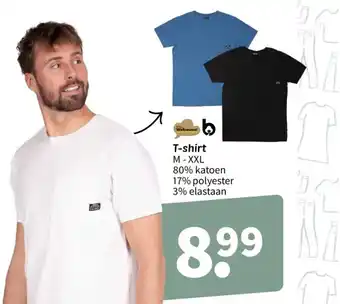 Wibra T-shirt aanbieding