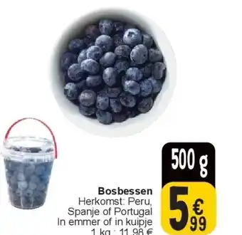 Cora Bosbessen aanbieding