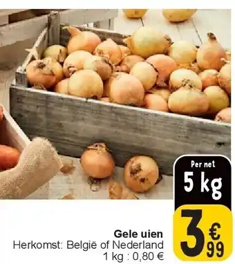 Gele uien