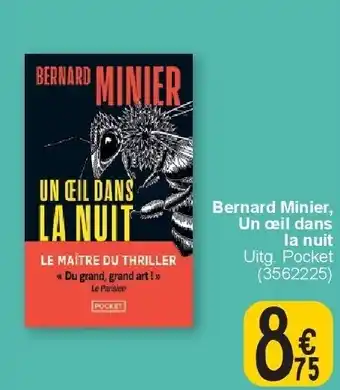 Cora Bernard Minier, Un œil dans la nuit aanbieding