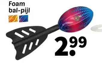 Foam bal-pijl