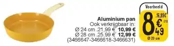 Aluminium pan