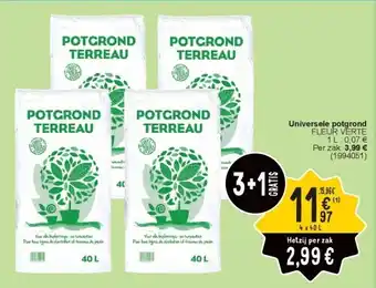 Cora Universele potgrond aanbieding