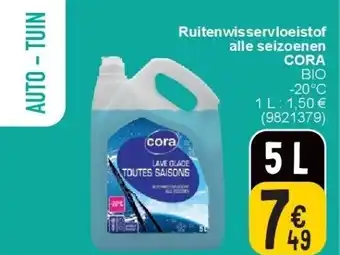 Ruitenwisservloeistof alle seizoenen CORA