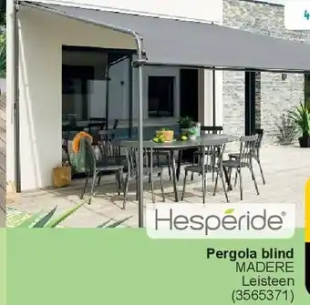 Cora Pergola blind aanbieding