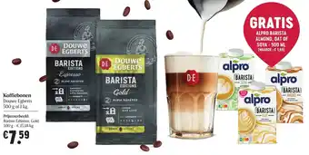 Delhaize Douwe Egberts Koffiebonen 500g aanbieding