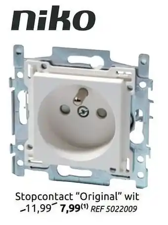 Stopcontact Original Wit