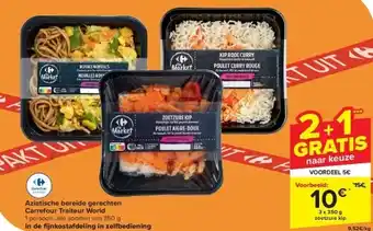 Carrefour Aziatische bereide gerechten Carrefour Traiteur World aanbieding