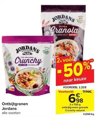 Ontbijtgranen Jordans