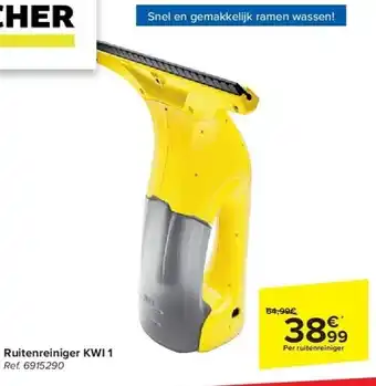 Carrefour Ruitenreiniger KWI 1 aanbieding