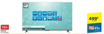 Carrefour Tcl 65P631 aanbieding