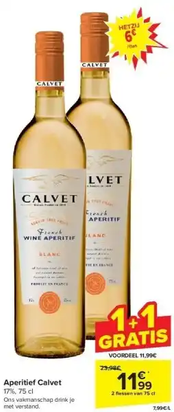 Aperitief Calvet