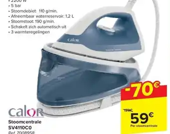 Carrefour Stoomcentrale SV4110C0 aanbieding