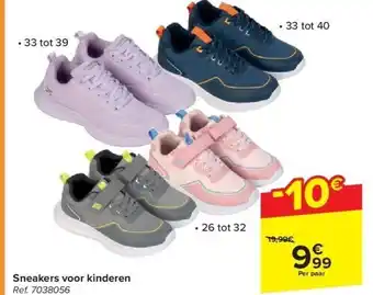 Carrefour Sneakers voor kinderen aanbieding