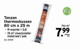 GAMMA Tonzon thermoskussen aanbieding