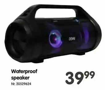 Fun Denver waterproof speaker aanbieding