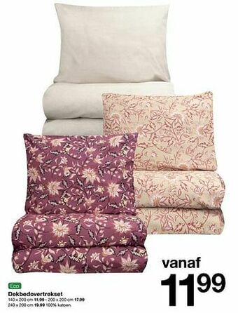 Zeeman Dekbedovertrekset aanbieding
