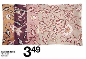 Zeeman Kussenhoes aanbieding