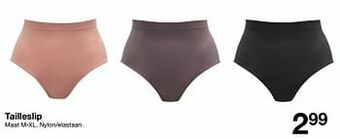 Zeeman Tailleslip aanbieding