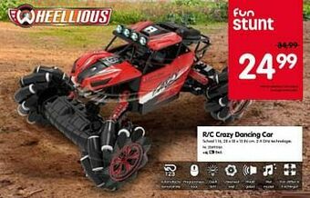 Fun R-c crazy dancing car aanbieding