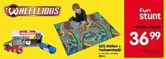 Sos station + verkeerstapijt