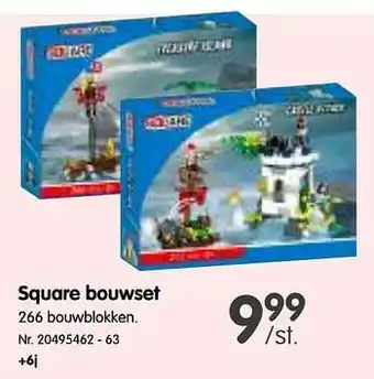 Fun Square bouwset aanbieding