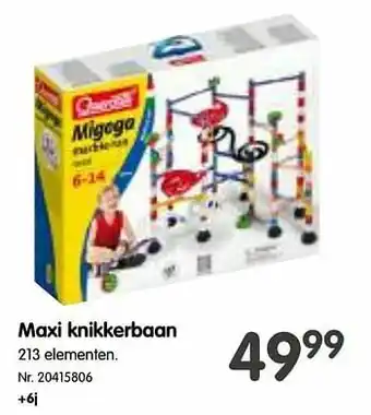 Fun Maxi knikkerbaan aanbieding