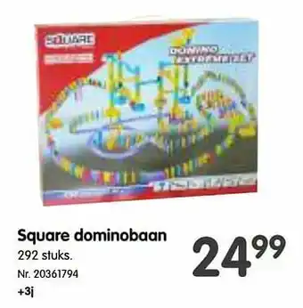 Square dominobaan