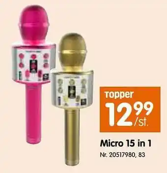 Fun Micro 15 in 1 aanbieding