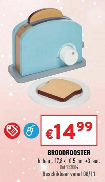 Trafic Broodrooster aanbieding