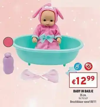 Baby in badje