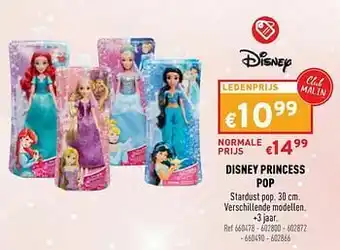 Trafic Disney princess pop aanbieding