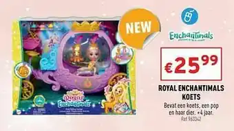 Royal enchantimals koets
