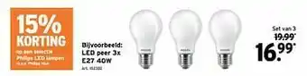 GAMMA Philips led lampen aanbieding
