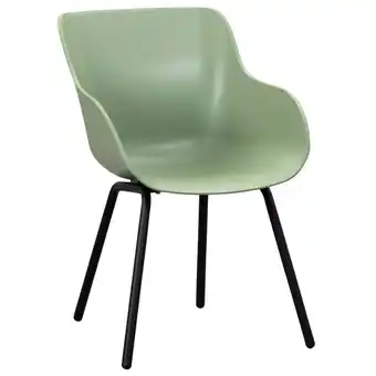 Leen Bakker Kuipstoel Amaya - groen kunststof/aluminium aanbieding