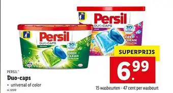 Lidl Persil Duo-caps aanbieding