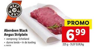 Aberdeen Black Angus Striploin