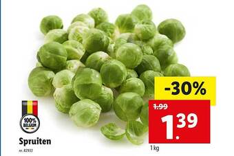Lidl Spruiten aanbieding
