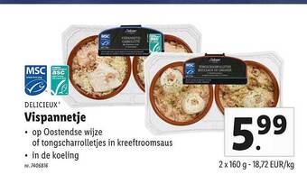 Lidl Vispannetje aanbieding