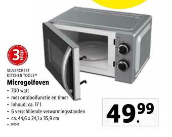 Lidl Microgolfoven aanbieding