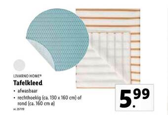Lidl Tafelkleed aanbieding